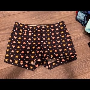 J Crew Heart shorts